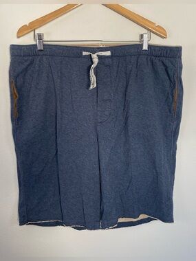 Carbon2Cobalt Mens Cotton Shorts Blue Comfy Casual Activewear Size XL